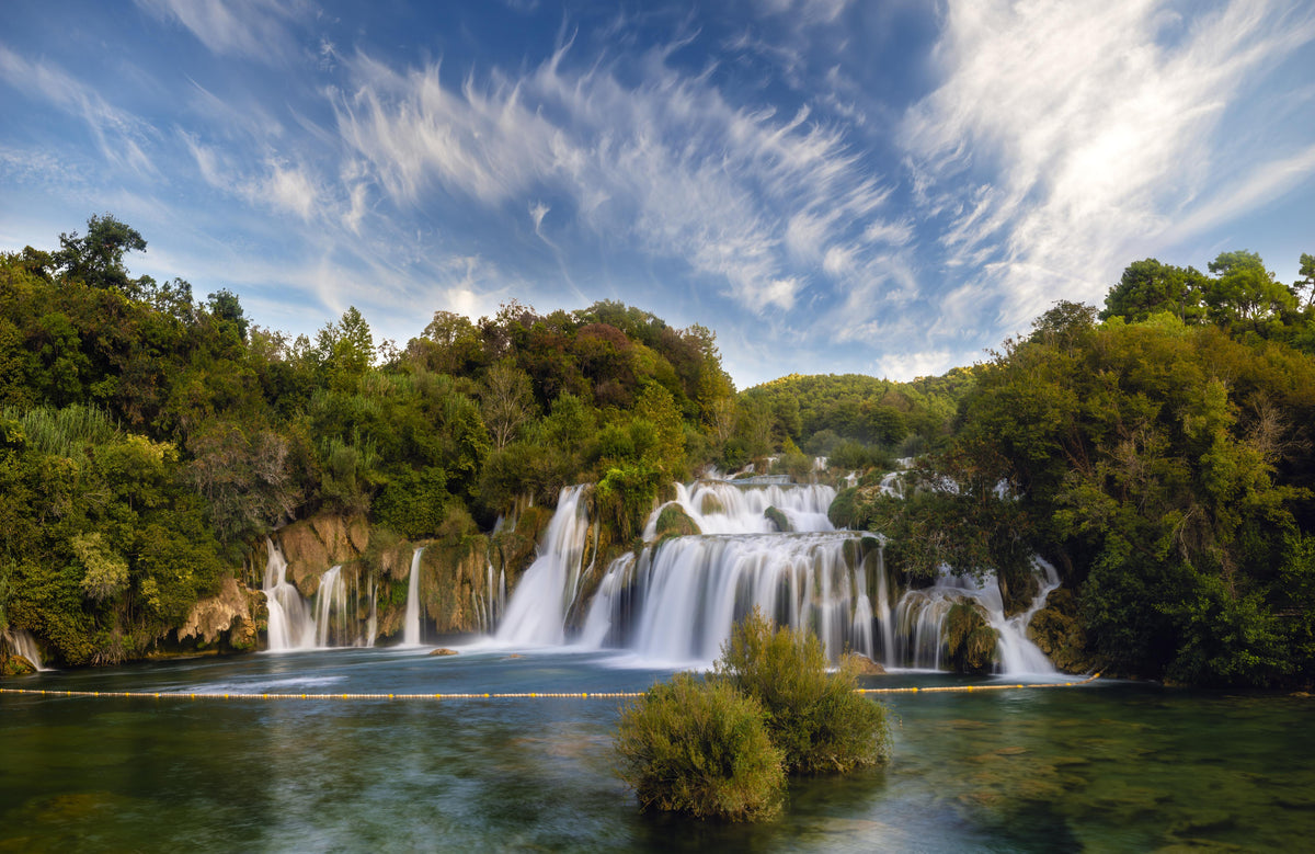 Duschrückwand-Krka-Nationalpark-Panorama