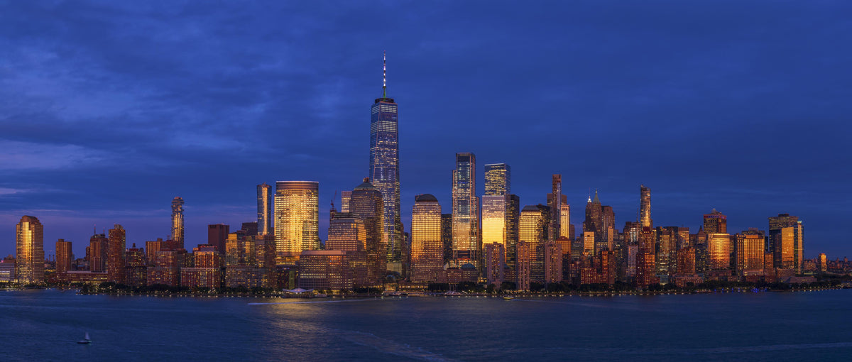 Küchenrückwand-Blick auf die Skyline von Manhattan