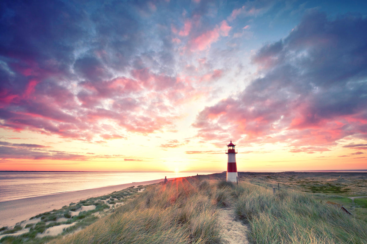 Spritzschutz-Dünen am Leuchtturm - Sylt
