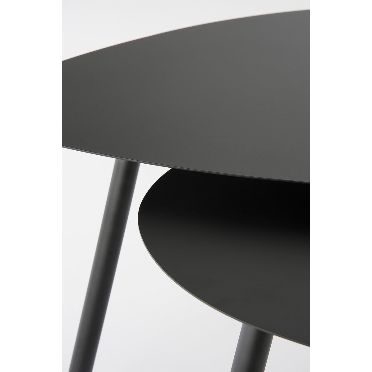 Beistelltischset Schwarz
