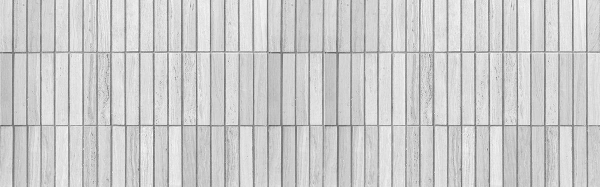 Küchenrückwand-Moderne weiße Backsteinmauer 2
