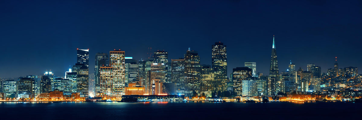 Küchenrückwand-Skyline von San Francisco