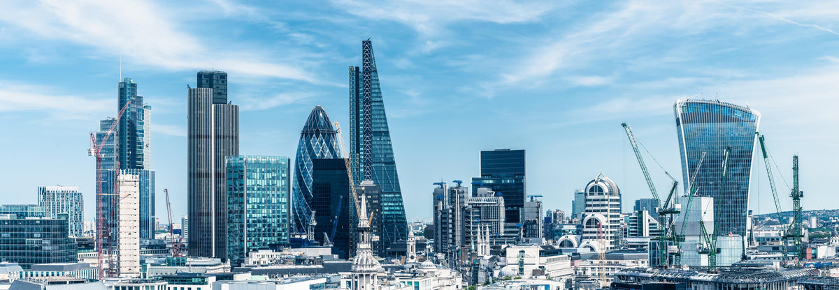 Spritzschutz-London City Skyline 